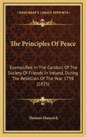 The Principles Of Peace