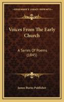 Voices from the Early Church