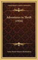 Adventures in Thrift (1916)