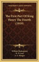 The First Part of King Henry the Fourth (1919)