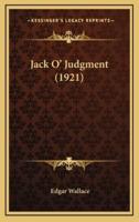 Jack O' Judgment (1921)