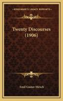 Twenty Discourses (1906)