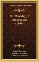 The Ministry of Deaconesses (1898)