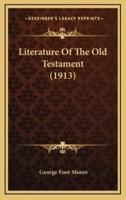 Literature of the Old Testament (1913)
