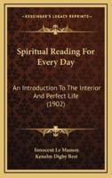 Spiritual Reading For Every Day