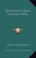 Selections from Carlyle (1896)