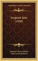 Sergeant Jane (1920)