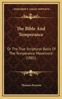 The Bible and Temperance