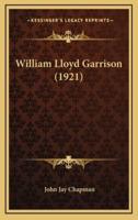William Lloyd Garrison (1921)