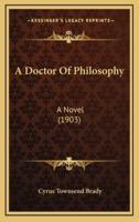 A Doctor of Philosophy