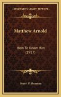 Matthew Arnold