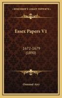 Essex Papers V1