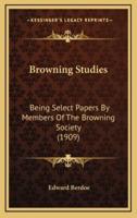 Browning Studies