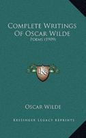 Complete Writings of Oscar Wilde