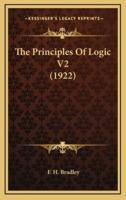 The Principles of Logic V2 (1922)