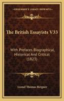 The British Essayists V33