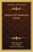 America of Tomorrow (1911)