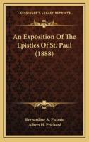 An Exposition Of The Epistles Of St. Paul (1888)