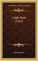Leigh Hunt (1913)