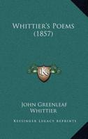 Whittier's Poems (1857)