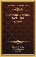 Historical Portraits, 1600-1700 (1909)