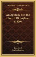 An Apology for the Church of England (1829)