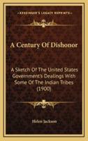 A Century of Dishonor