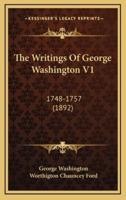 The Writings of George Washington V1