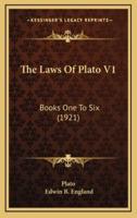 The Laws Of Plato V1
