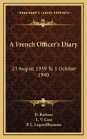 A French Officer's Diary