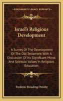 Israel's Religious Development