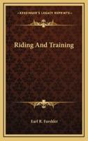 Riding And Training