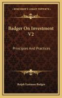 Badger on Investment V2