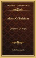 Albert Of Belgium