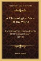 A Chronological View Of The World