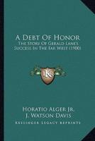 A Debt Of Honor