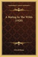 A Mating In The Wilds (1920)