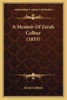 A Memoir Of Zerah Colbur (1833)