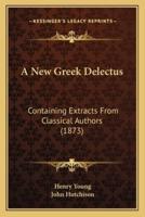A New Greek Delectus