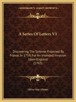 A Series Of Letters V1