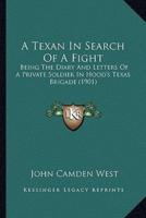 A Texan In Search Of A Fight