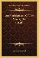 An Abridgment Of The Apocrypha (1828)