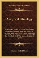 Analytical Ethnology