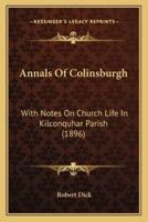 Annals Of Colinsburgh
