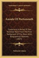 Annals Of Portsmouth