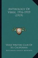 Anthology Of Verse, 1916-1919 (1919)