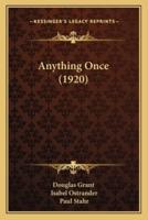 Anything Once (1920)