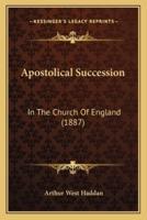 Apostolical Succession