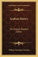 Arabian Poetry