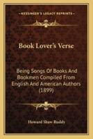 Book Lover's Verse